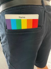 Tour wallet regenbogen hosentasche